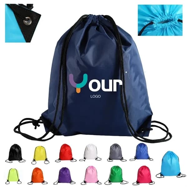 420D Durable Drawstring Backpack For Sports Travel