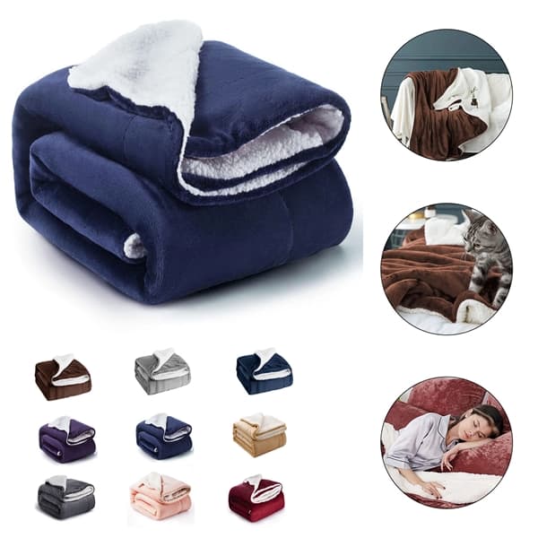 Microfleece Throw Blanket