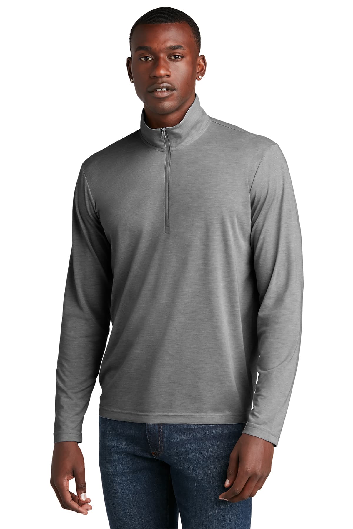Sport-Tek PosiCharge Tri-Blend Wicking 1/4-Zip Pullover