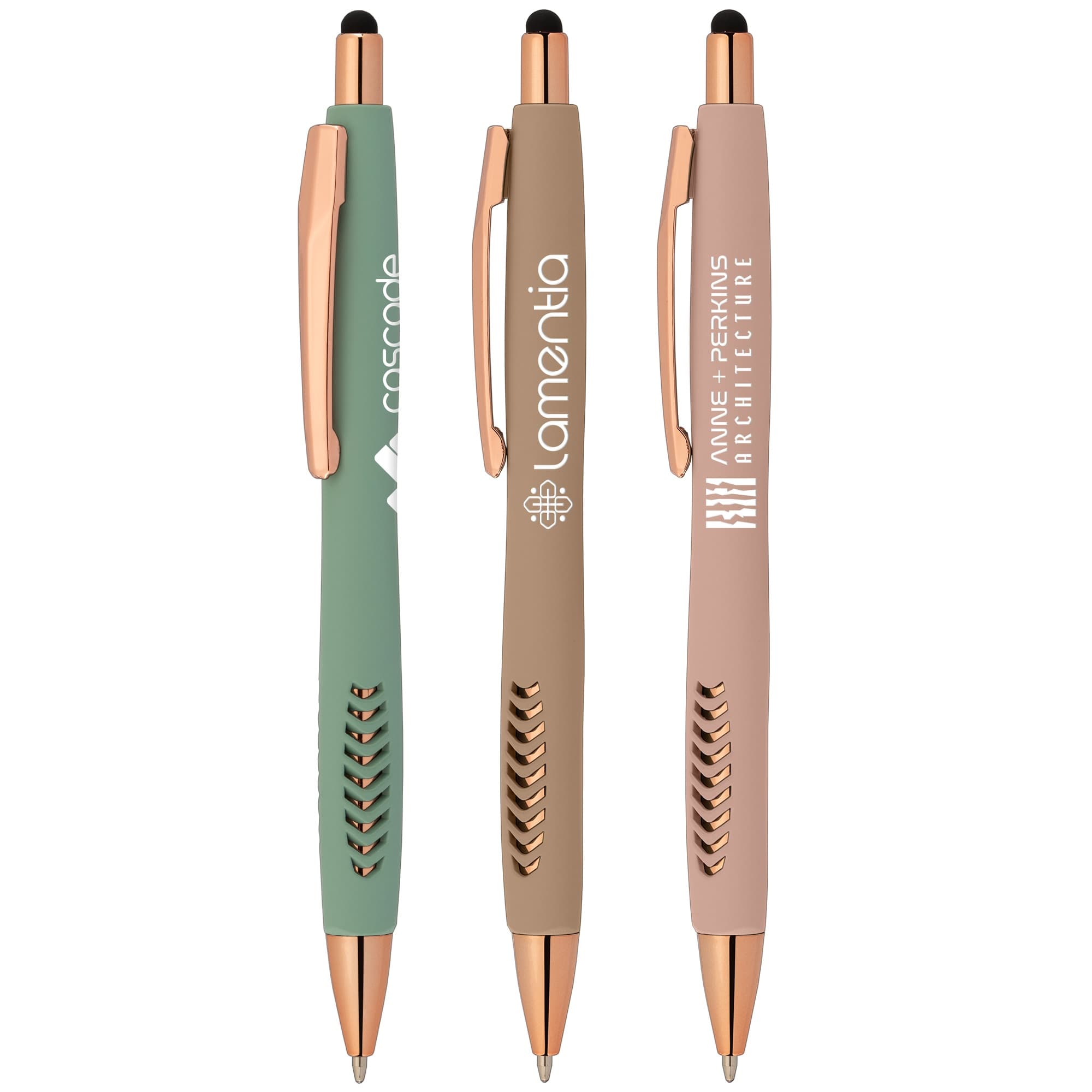 Avalon Softy Rose Gold Designer Pen w/ Stylus