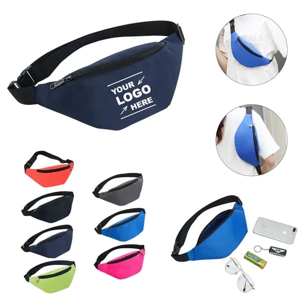 Waterproof Oxford Fabric Waist Bag