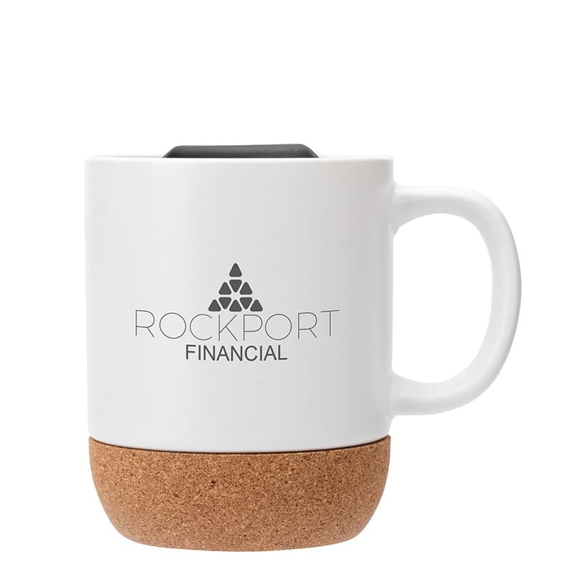 Kenya 14 oz. Ceramic Mug With Cork Base